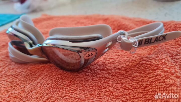 Очки для плавания с диоптриями-3