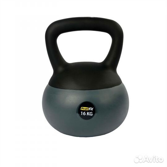 Гиря PVC с жесткой ручкой 16 кг