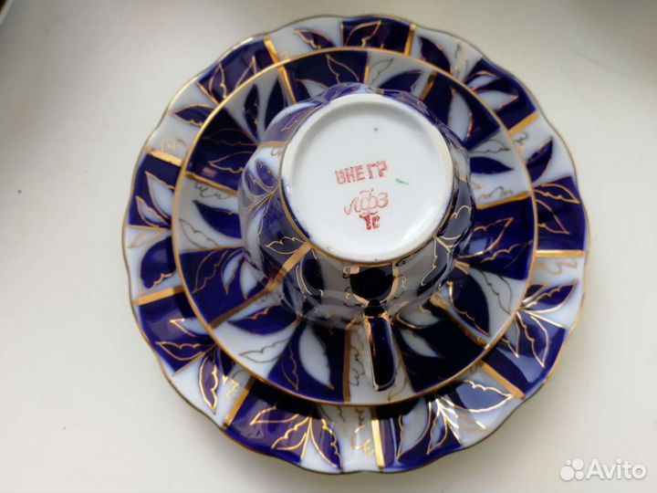 Кофейный сервиз Зимний вечер лфз