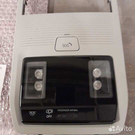 Панель управления с плафоном