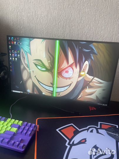 Игровой компьютер с монитором 165 герц