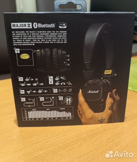 Беспроводные наушники marshall major 2
