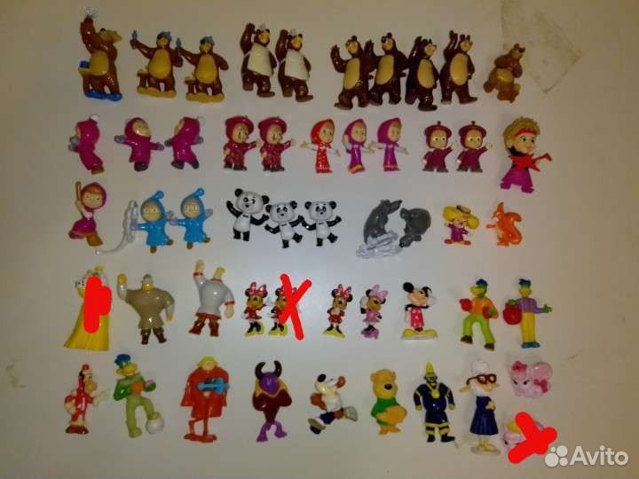 Фигурки киндер