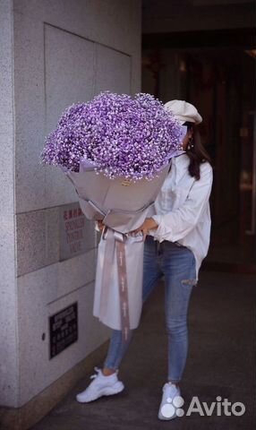 Гигант букет из гипсофил