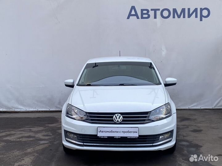 Volkswagen Polo 1.6 AT, 2015, 135 498 км