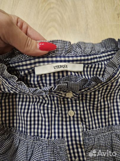 Uterque Испания красивая женская рубашка 42-44р