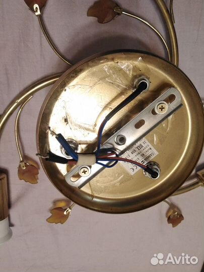 Люстра потолочная бу