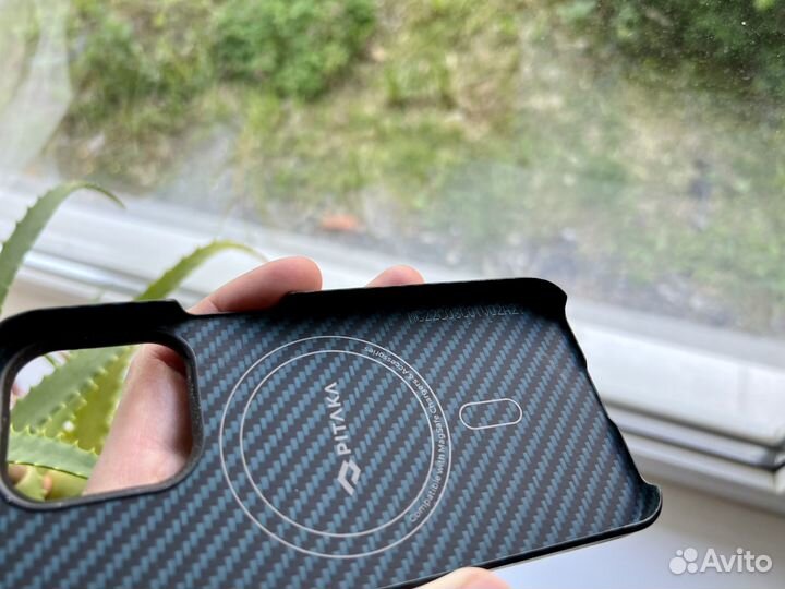 Оригинальный чехол iPhone 13 Pro / Pitaka / Кожа