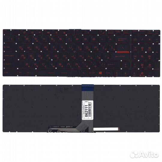 Клавиатура для ноутбука MSI GT72 GS60 GS70 GP62 GL