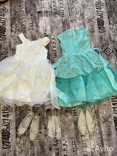 Детские вещи пакетом для девочки 110 116
