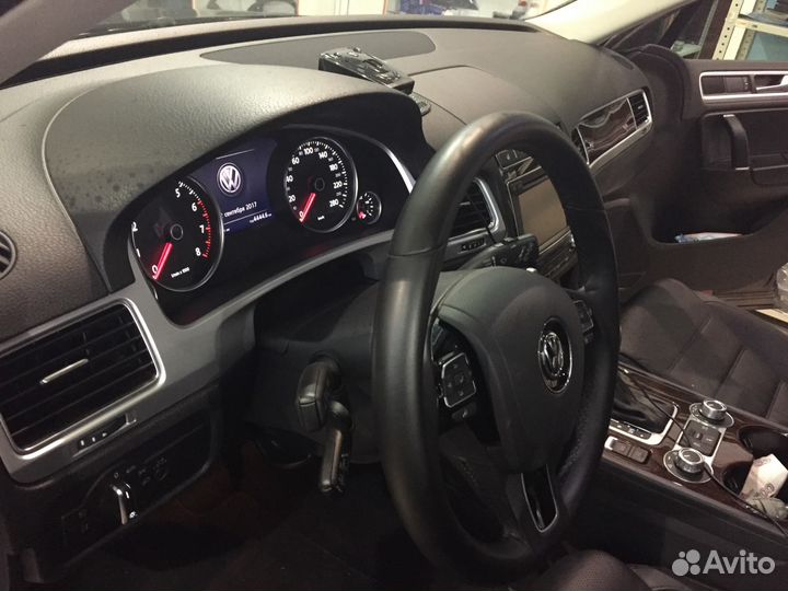 Торпедо/ панель восстановление Volkswagen Touareg