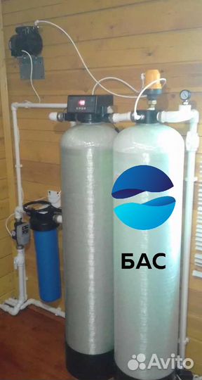 Фильтр обезжелезивания и умягчения воды 1,8 куб/ч