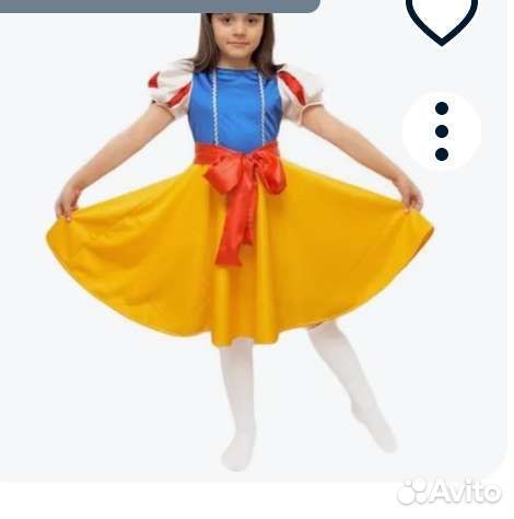 Костюм белоснежки