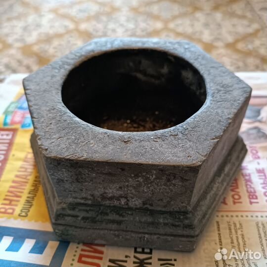 Пепельница бронза