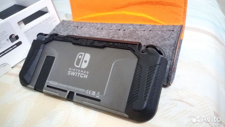 Nintendo Switch прошитая rev1 512Гб