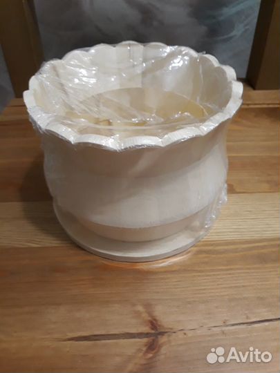 Горшочек деревянный