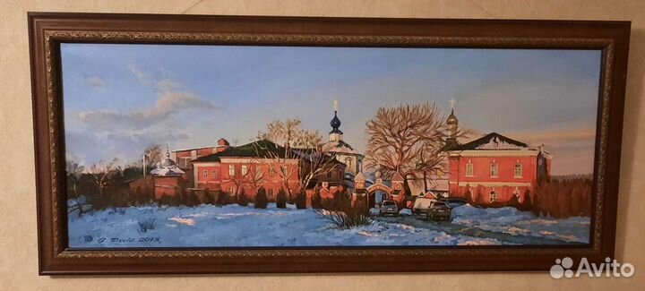 Картина маслом на холсте