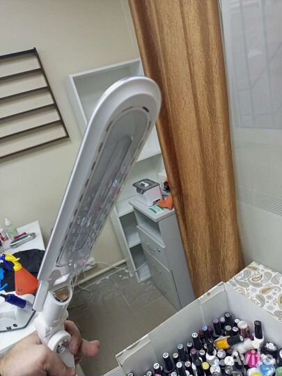 Лампа настольная для маникюра бу