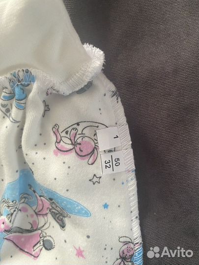 Вещи для новорожденных 50р