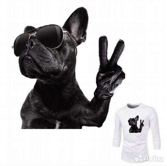 Наклейка на футболку