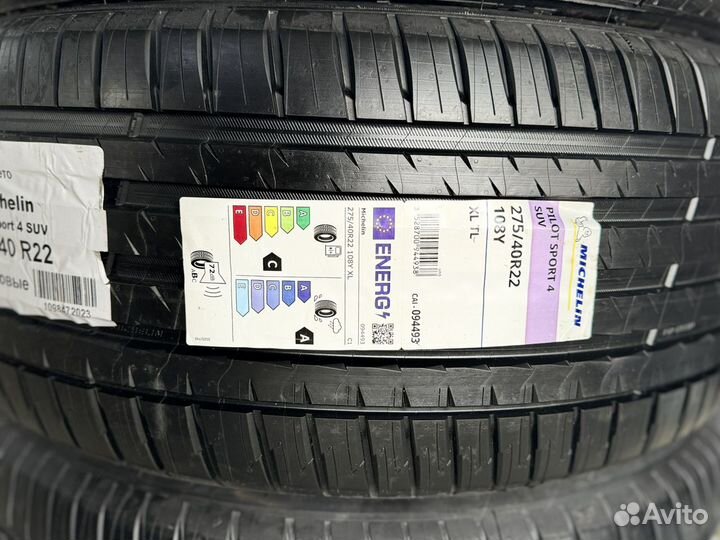 Michelin Pilot Sport 4 SUV 275/40 R22 108Y