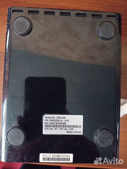 Сетевое хранилище nas d-link DNS-320