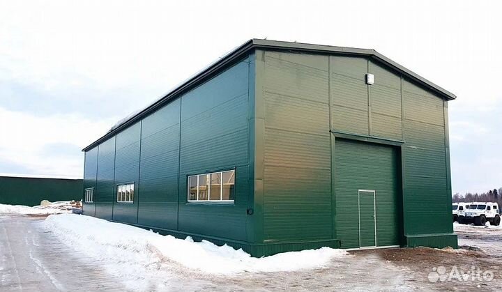 Склады, ангары, здания из сендвич панелей