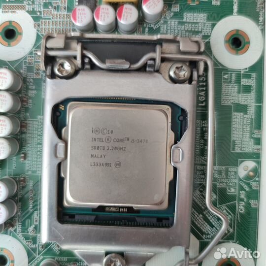 Комплект мать проц память