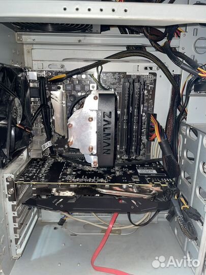 Системный блок Intel core i7 RX 580