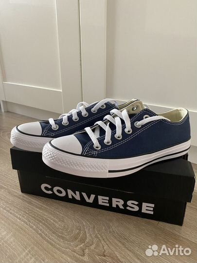 Кеды converse низкие 37,5 синие