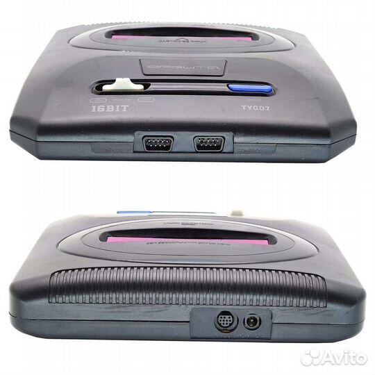 Игровая приставка Sega, слот MicroSD для игр