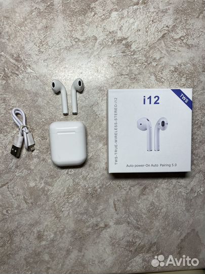 Беспроводные наушники AirPods i12