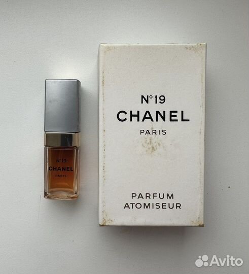 Chanel но 19 parfum духи 10 мл винтаж
