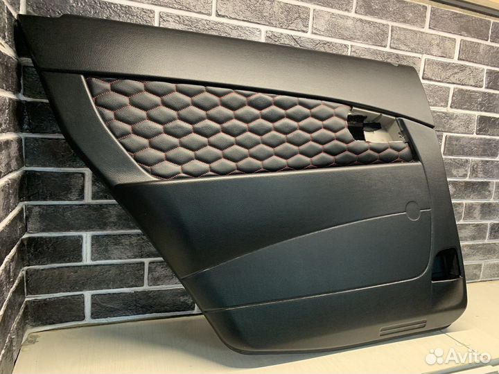 Дверные карты приора priora задние, термокожа