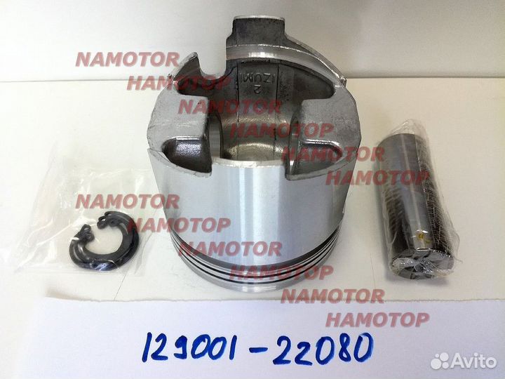 Поршень двс yanmar 4TNE88, 3TNE88, 