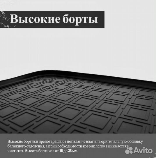 Коврик Kia Carnival MB 2006 пластик