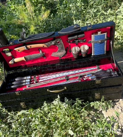 Шашлычный подарочный набор