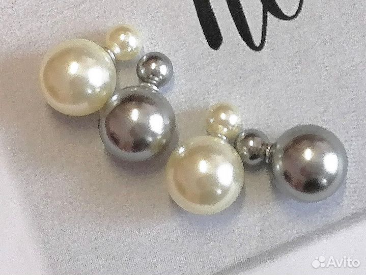 Серьги пусеты Avon