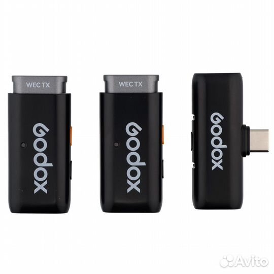 Беспроводной петличный микрофон Godox WES2 kit2