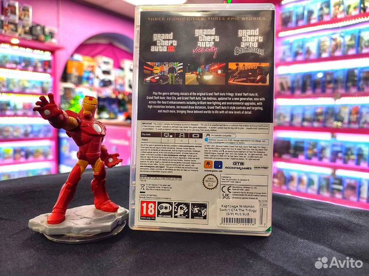 Nintendo Switch GTA The Trilogy