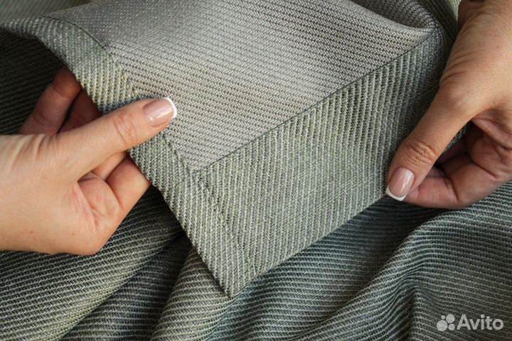 Шторы фактурные натуральных оттенков