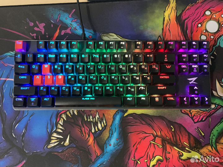 Игровая клавиатура zet gaming blade pro