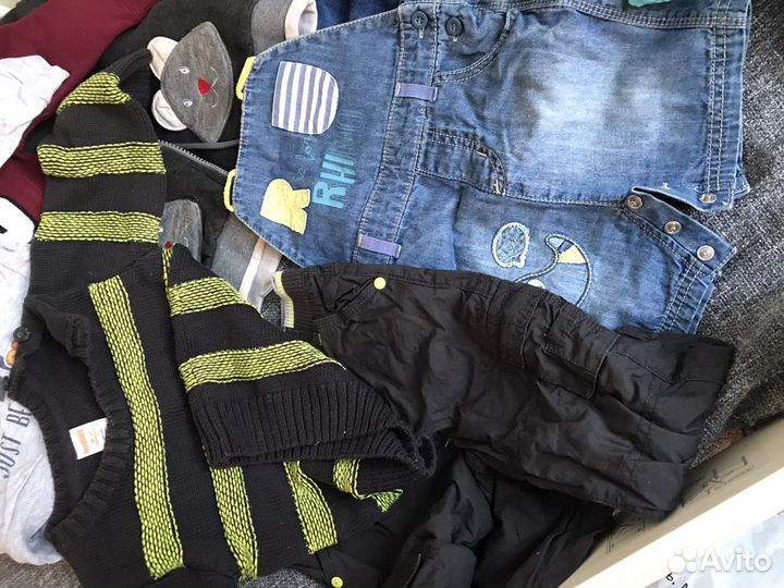 Продам вещи для мальчика пакетом от 86 р до 3 лет
