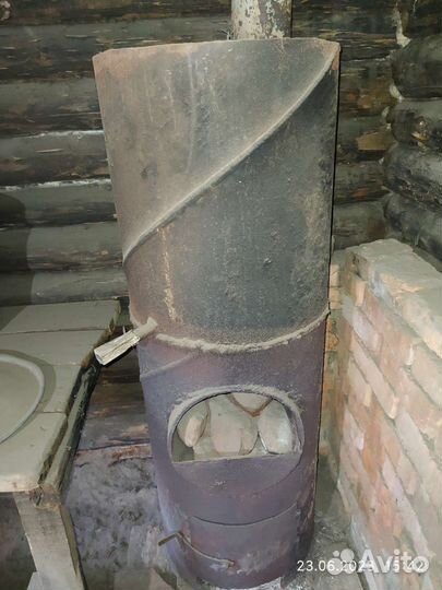 Печь для бани бу