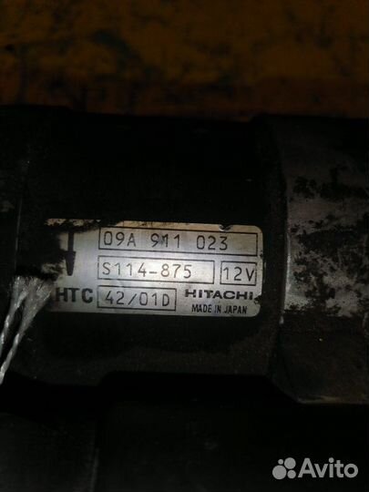 Стартер Audi A3 8L1 AUM