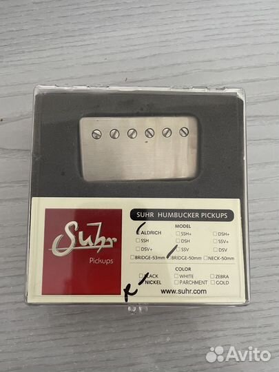Suhr Doug Aldrich Bridge Nickel 50mm