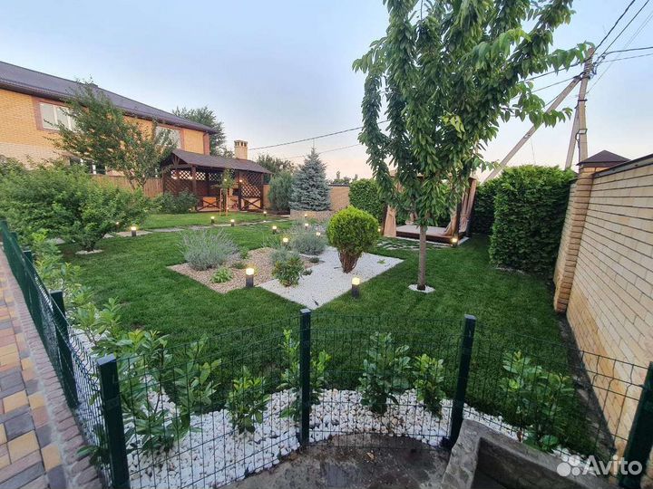 Благоустройство. Газон, озеленение, автополив