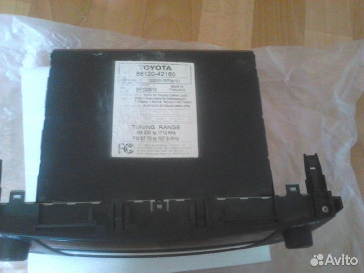 Toyota RAV 4 MP3 Оригинальная магнитола
