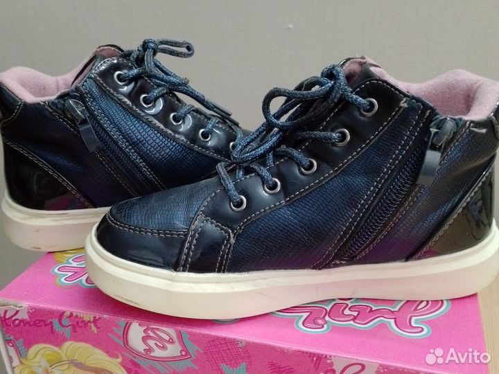 Ботинки демисезонные для девочки 29 размер