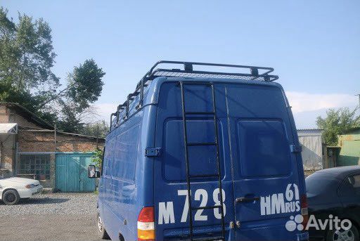 Лестница на заднюю дверь спринтера